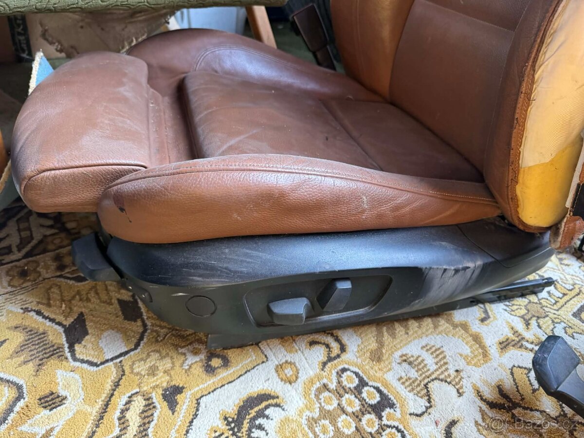 Bmw interiér e92 hnědá kůže - 4