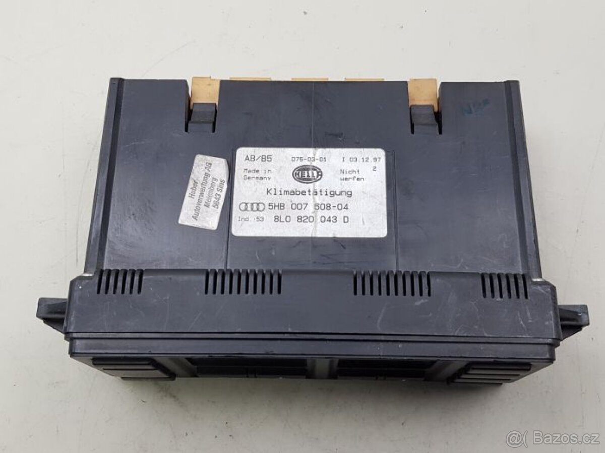 Ovládací panel klimatizace AUDI A3 8L & A4 B5 - 4