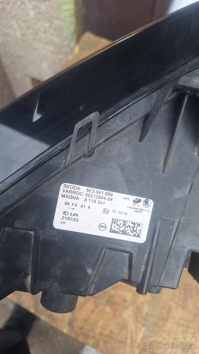 Leva mlhovka skoda octavia 4 - 4