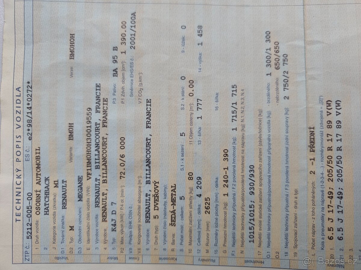 Renault Megane na dily - 4