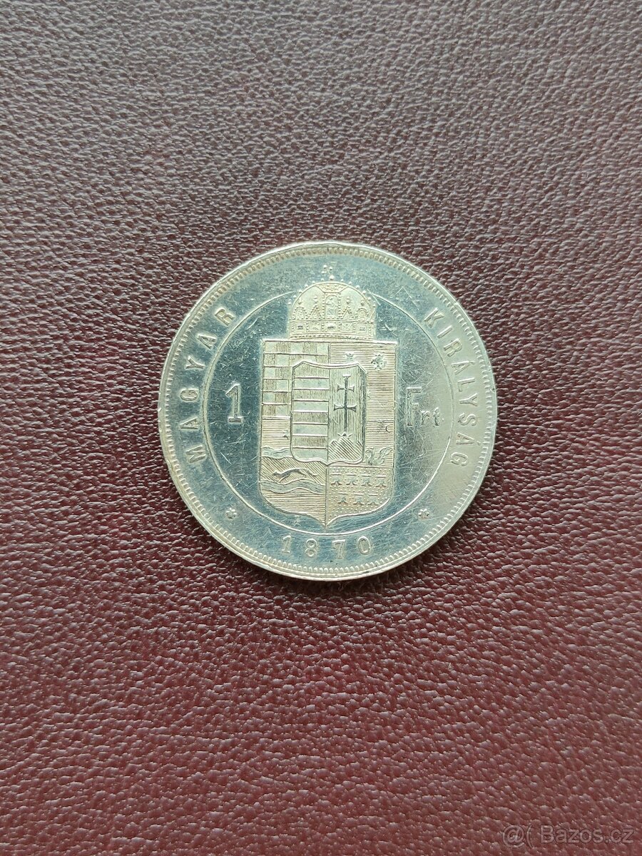 1 zlatník 1870 KB Fran. Josefa I. - 4