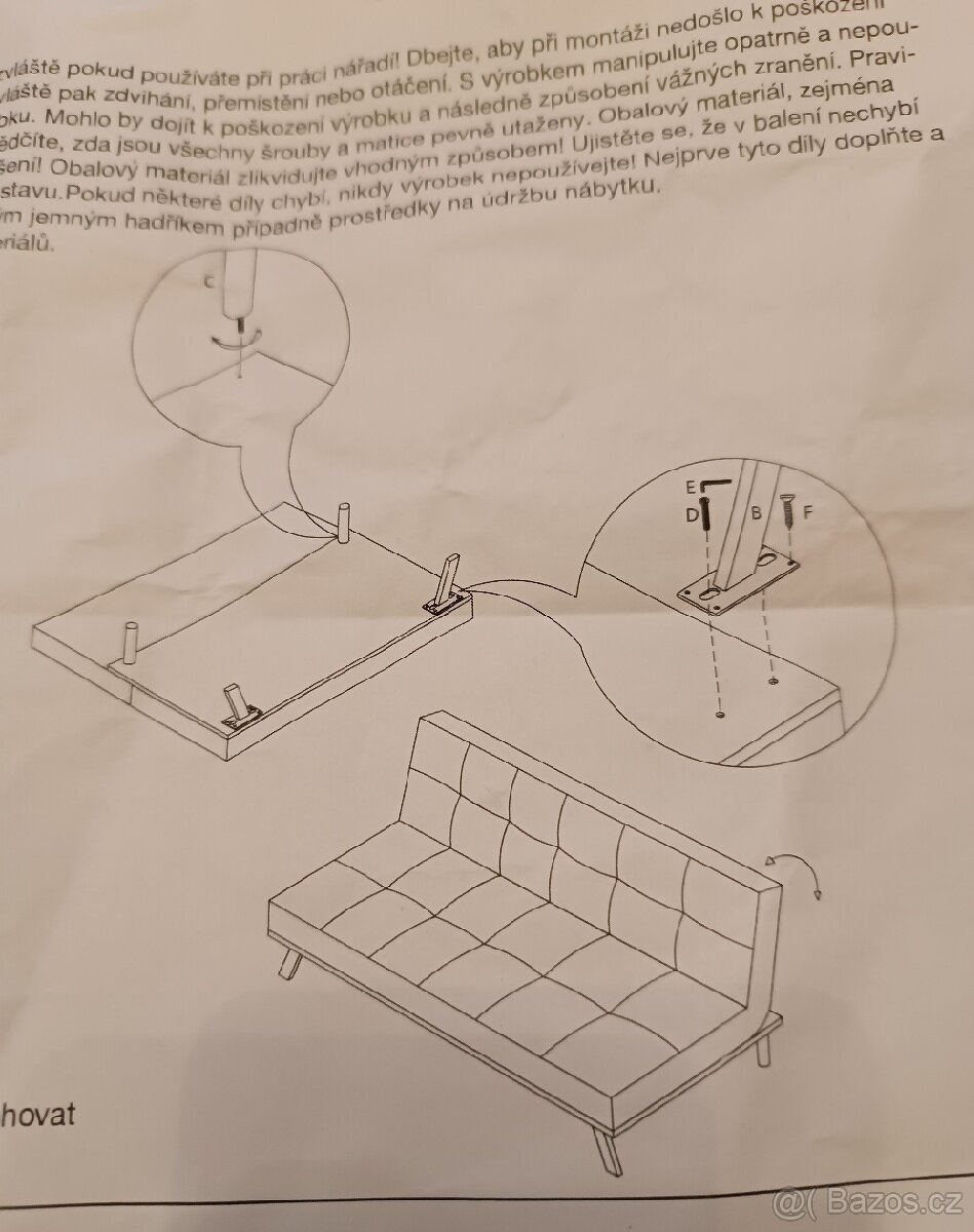 Nábytkové nohy 200 mm Catini - 4