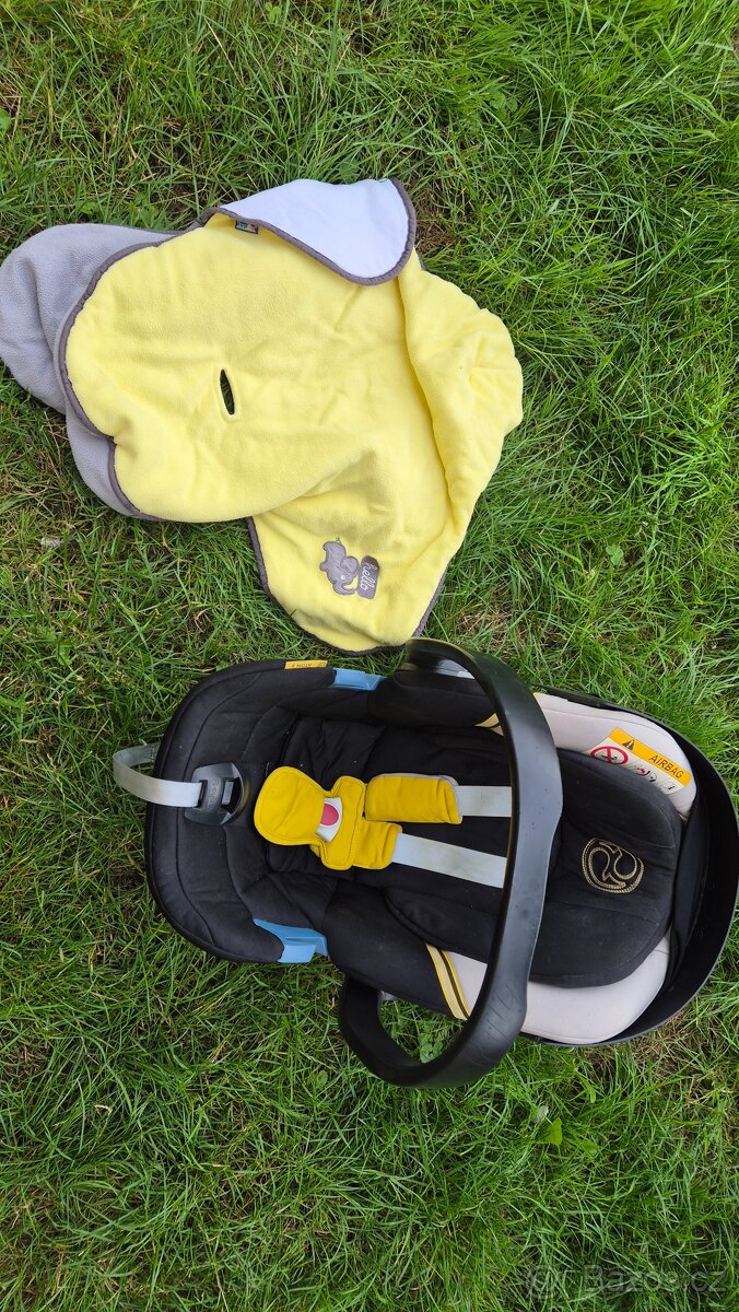 Nabízím autosedačku vajíčko CYBEX Aton 3 Gold line - 4
