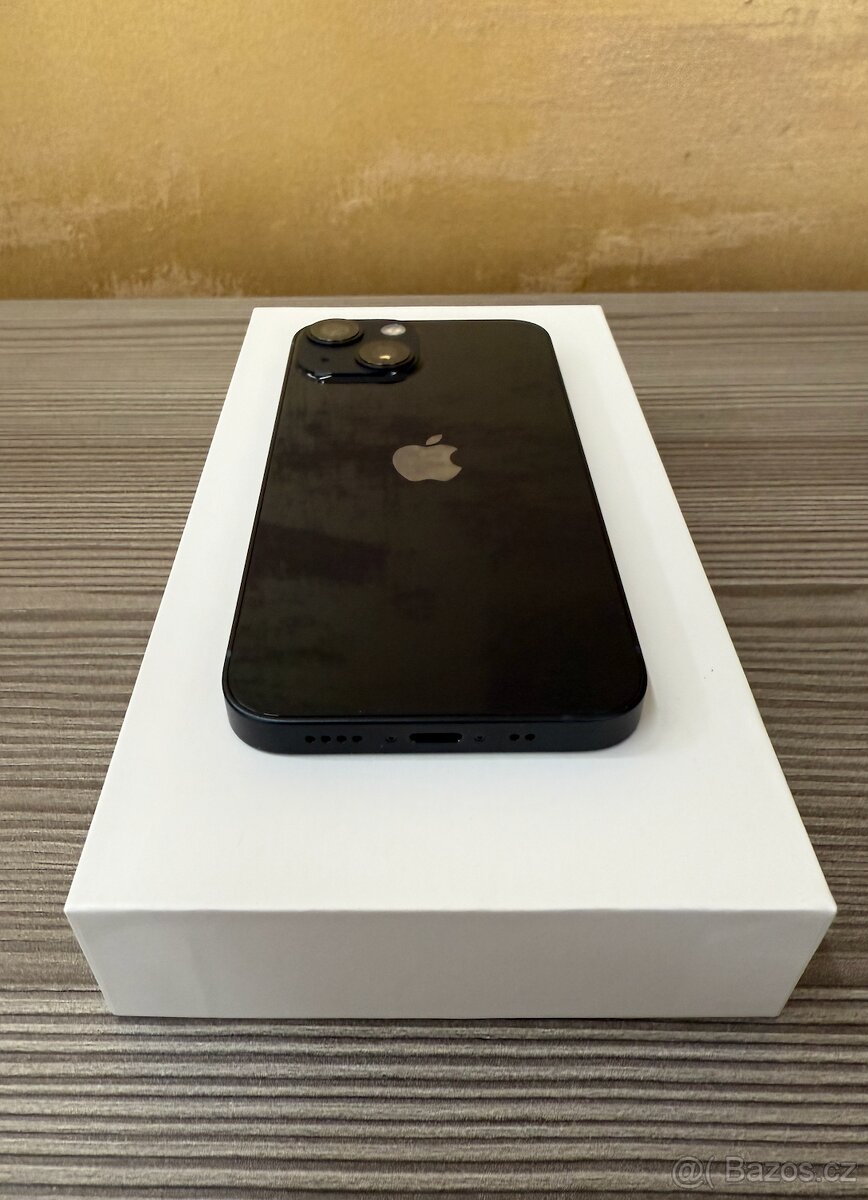 Apple iPhone 13 mini 128GB černý, baterie 100% - 4