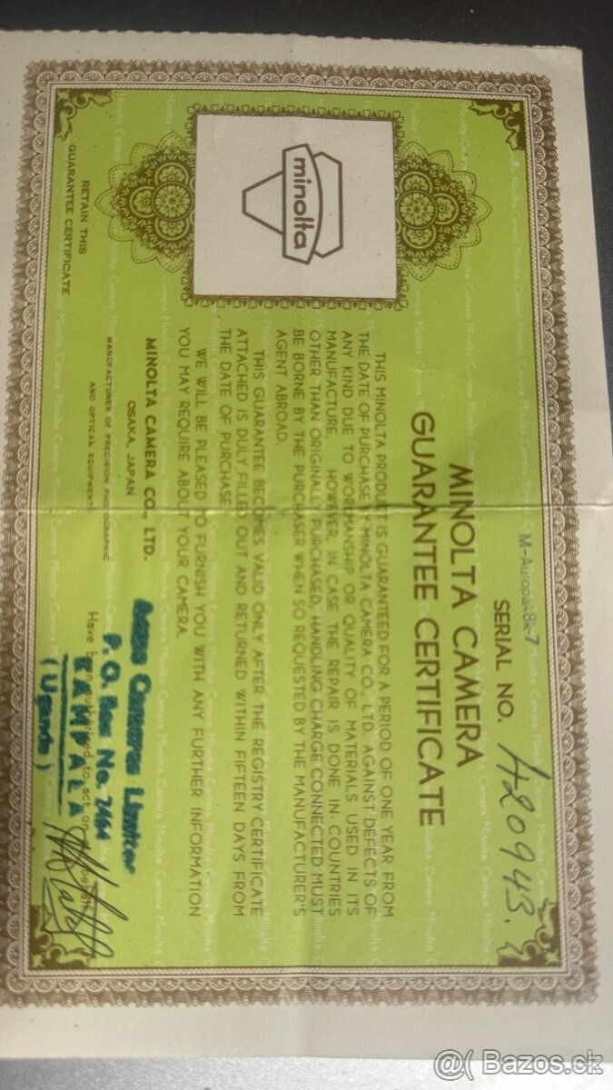 Retro kamera Minolta Autopak -8 K 7 - 4