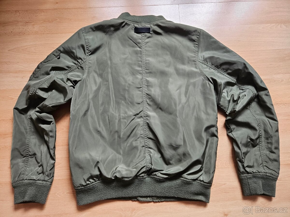 Dětská přechodová bunda - Bomber, vel. 158 - 4