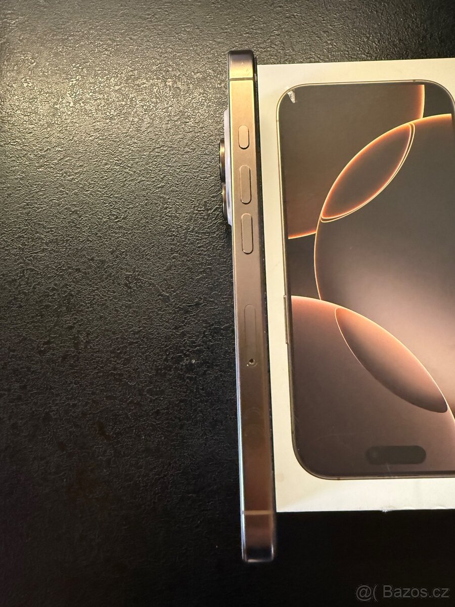 Iphone 16 Pro 128GB Desert Titanium - stále v záruce - 4