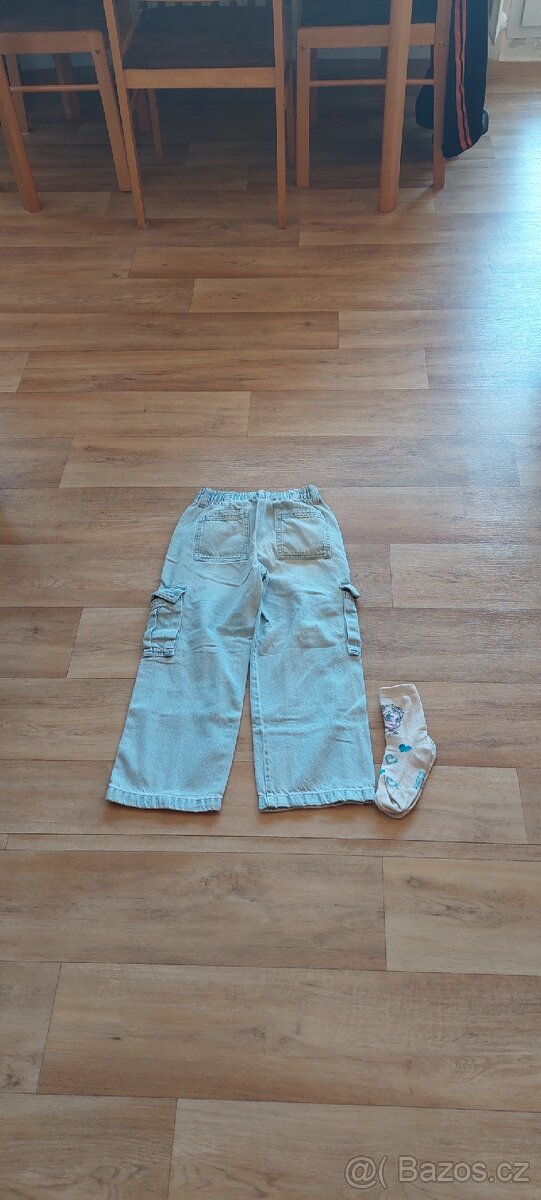 Dívčí džíny, velikost: 128 - 4