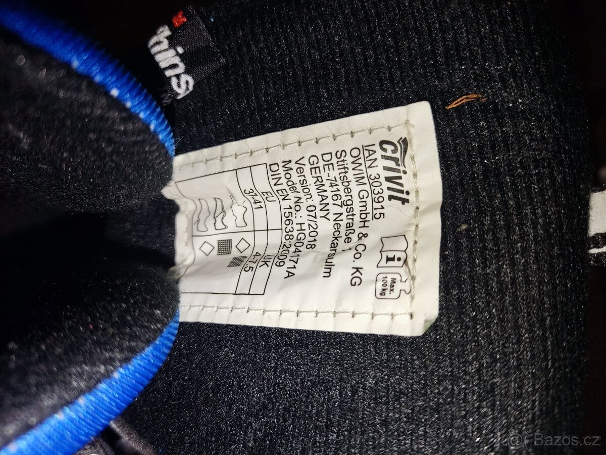 Lední brusle vel.37-41 Crivit - 4