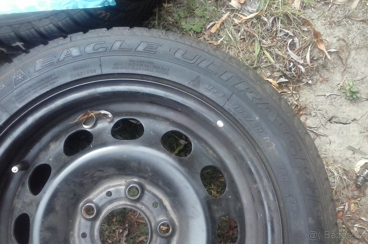 BMW 5x120 zimní R16 185/60 - 4