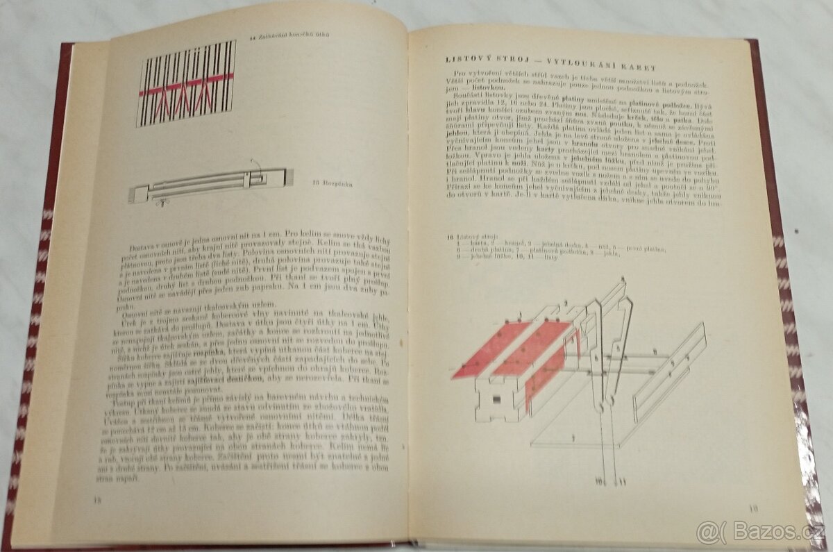 Kniha Ruční tkaní - 4