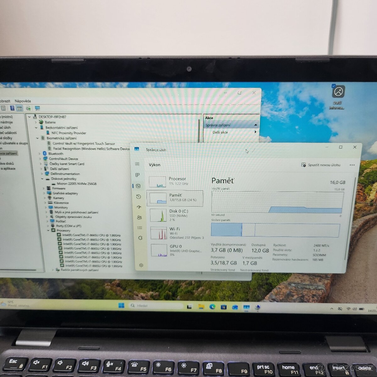 Dell Latitude 5300 2in1 /Dotyk./16GB-DDR4/i7/ - 4