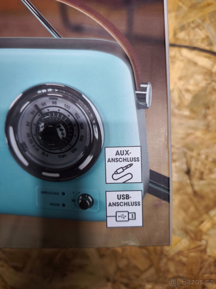 Designové retro rádio - 4