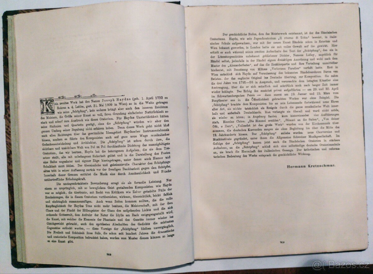 HAYDN - Schöpfung Oratorium 1918 - 4