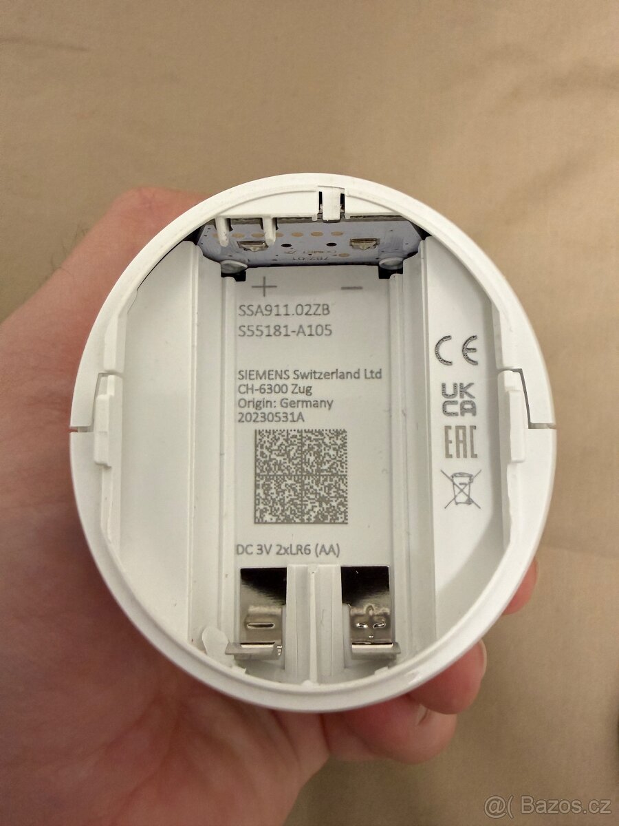 smart termostatické hlavice Siemens SA911.02ZB + gateway - 4