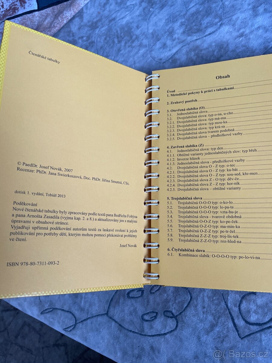 Čtenářské tabulky - 4