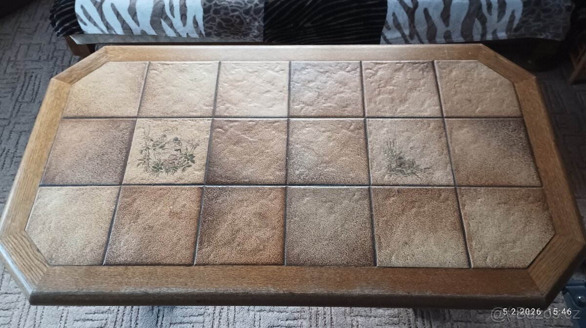 Sedací souprava masiv+stůl - 4