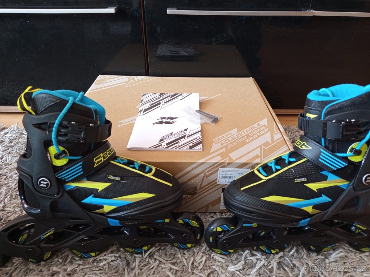 Dětské inline brusle vel. 35-38 - 4