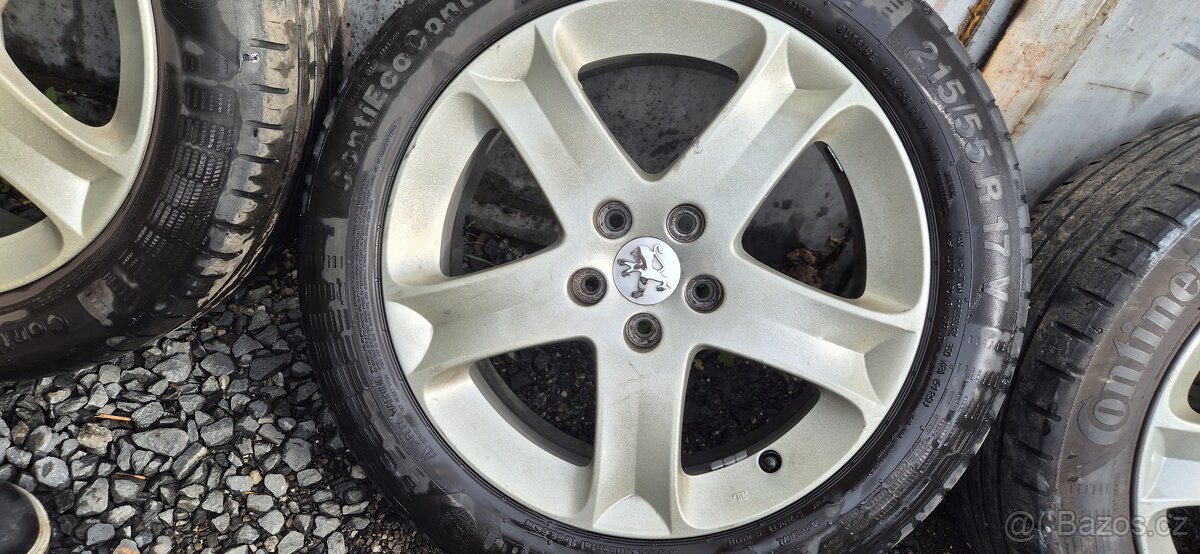 Originál peugeot 5x108 r17 - 4