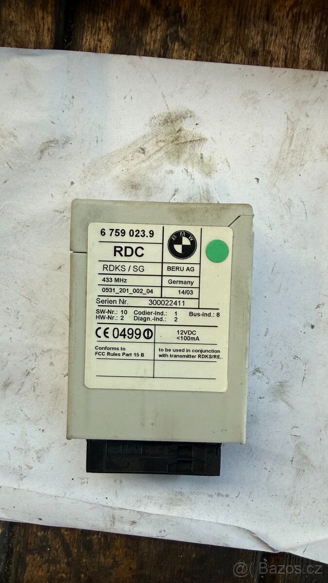BMW e39 jednotky, moduly, GM, PDC, tlak penu, ventily - 4
