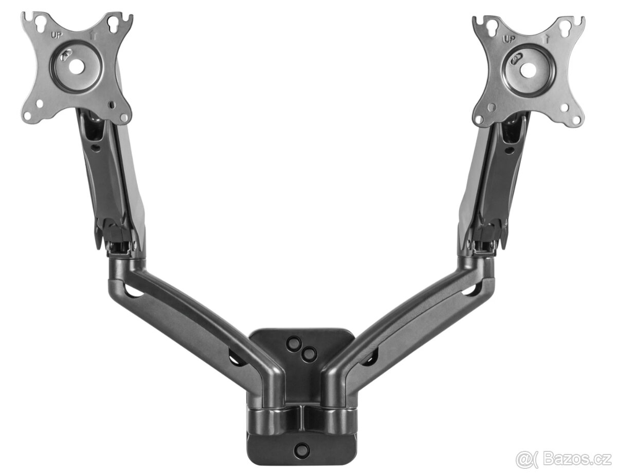 AlzaErgo Arm D42B Wall – držák na 2 monitory - 4
