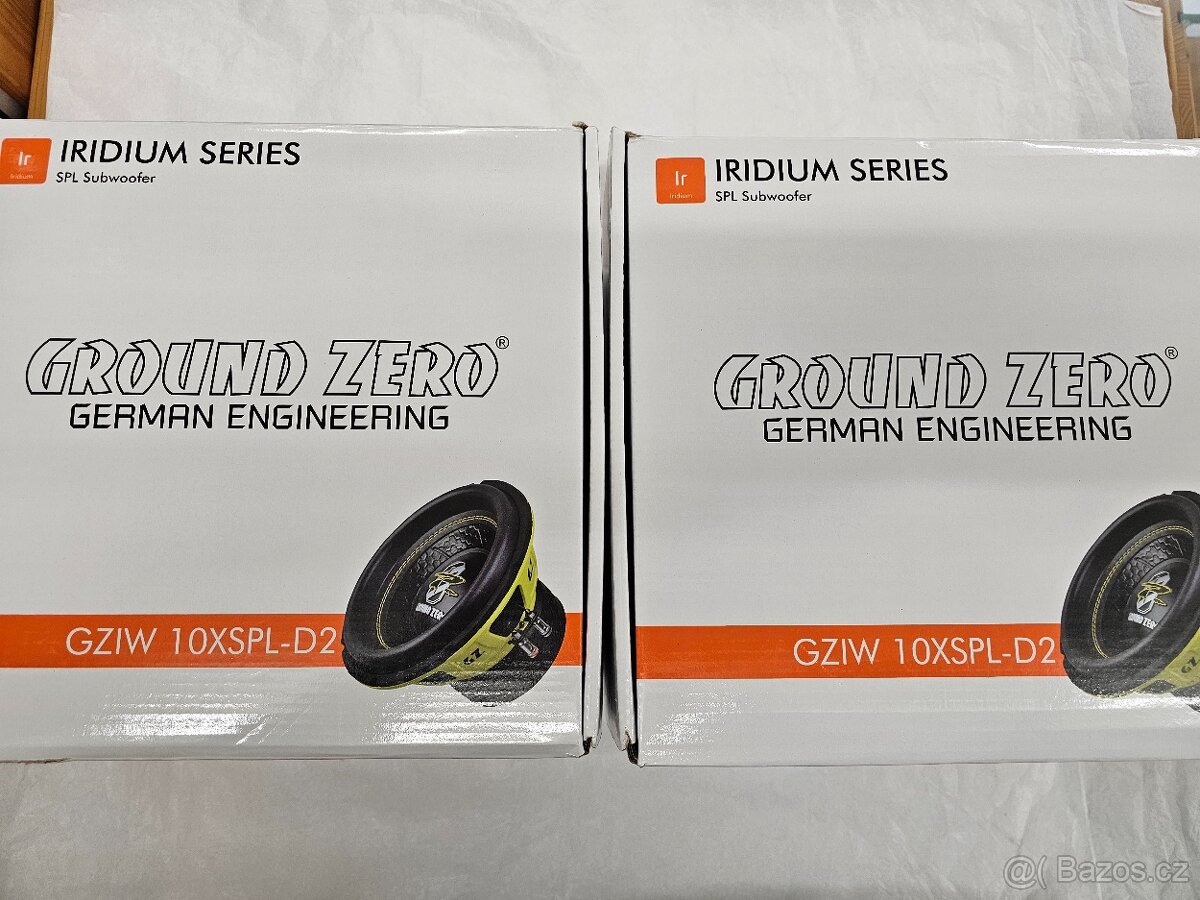 Repro- Subwoofer Ground Zero GZIW 10XSPL-D2 - 4