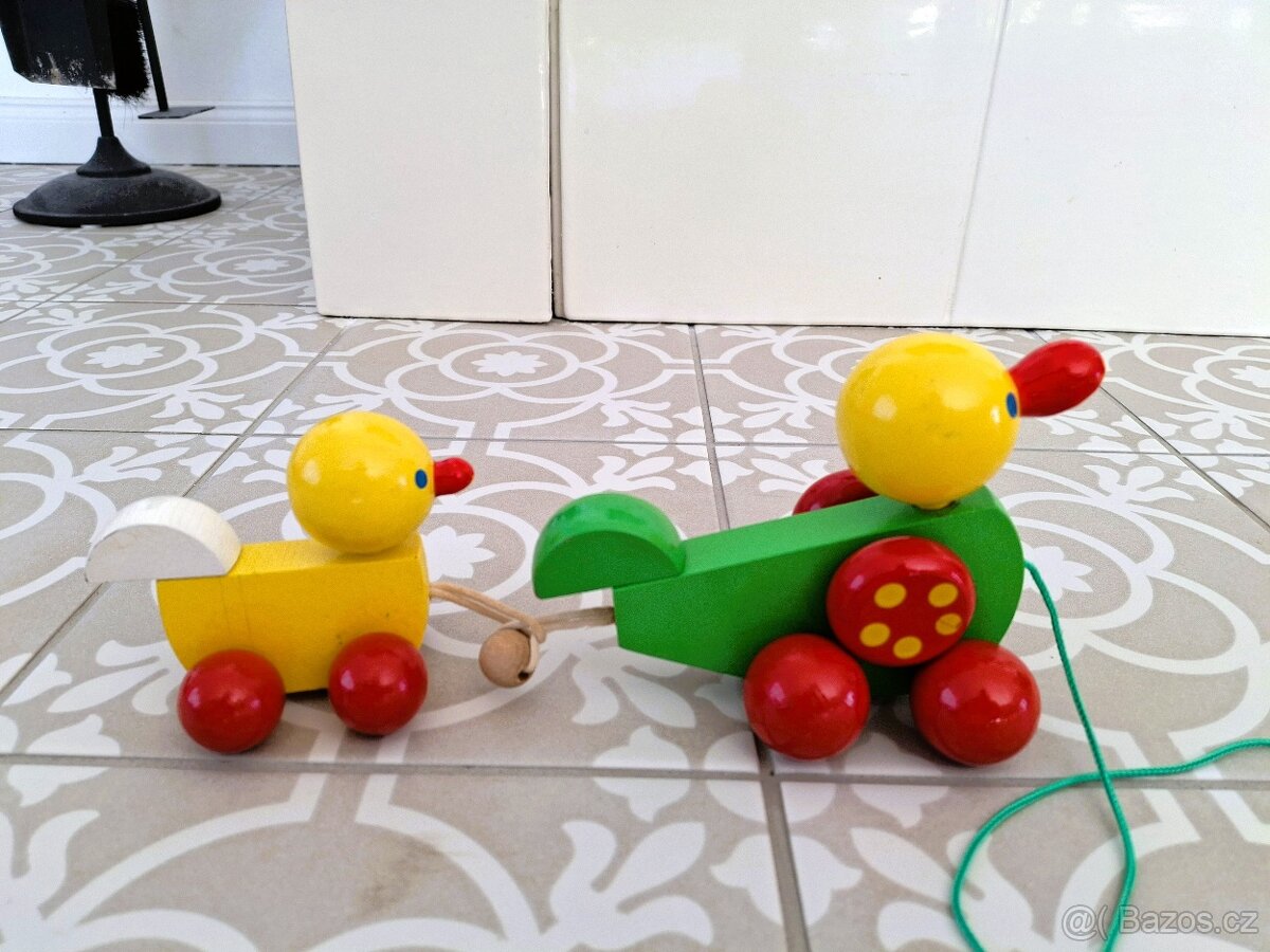 Staré tahací kačenky č. 2 - 4