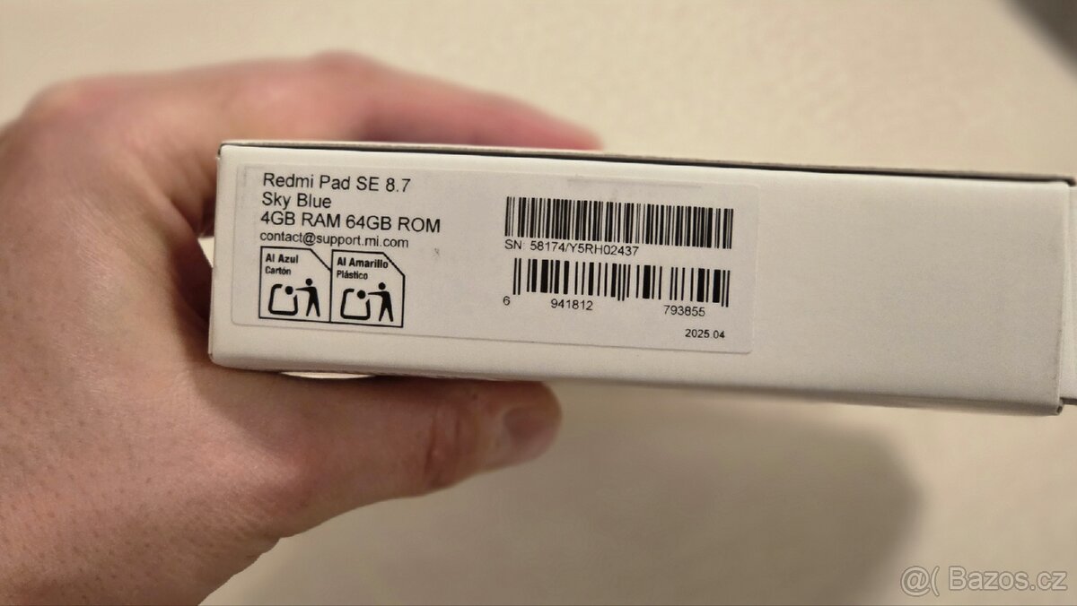 Tablet 8.7" Xiaomi Redmi Pad SE 8.7 (4/64) sky blue - 4