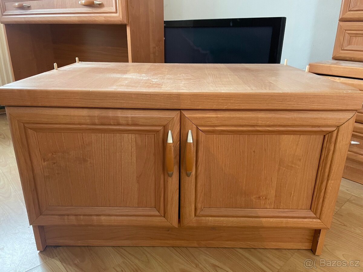 Prodám hnědou obývací stěnu - 4