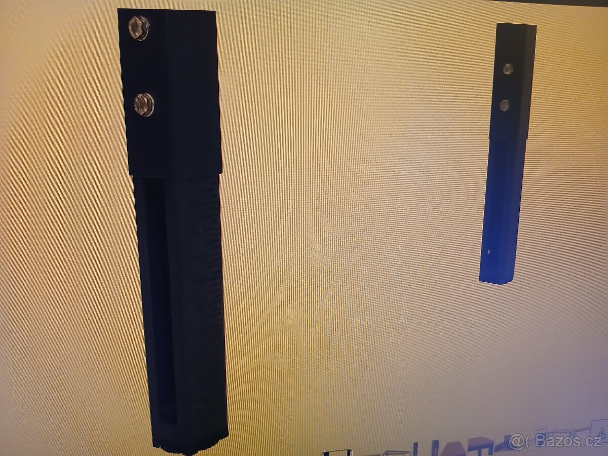 Výškově přestavitelný pracovní stůl – eurokraft basic - 4