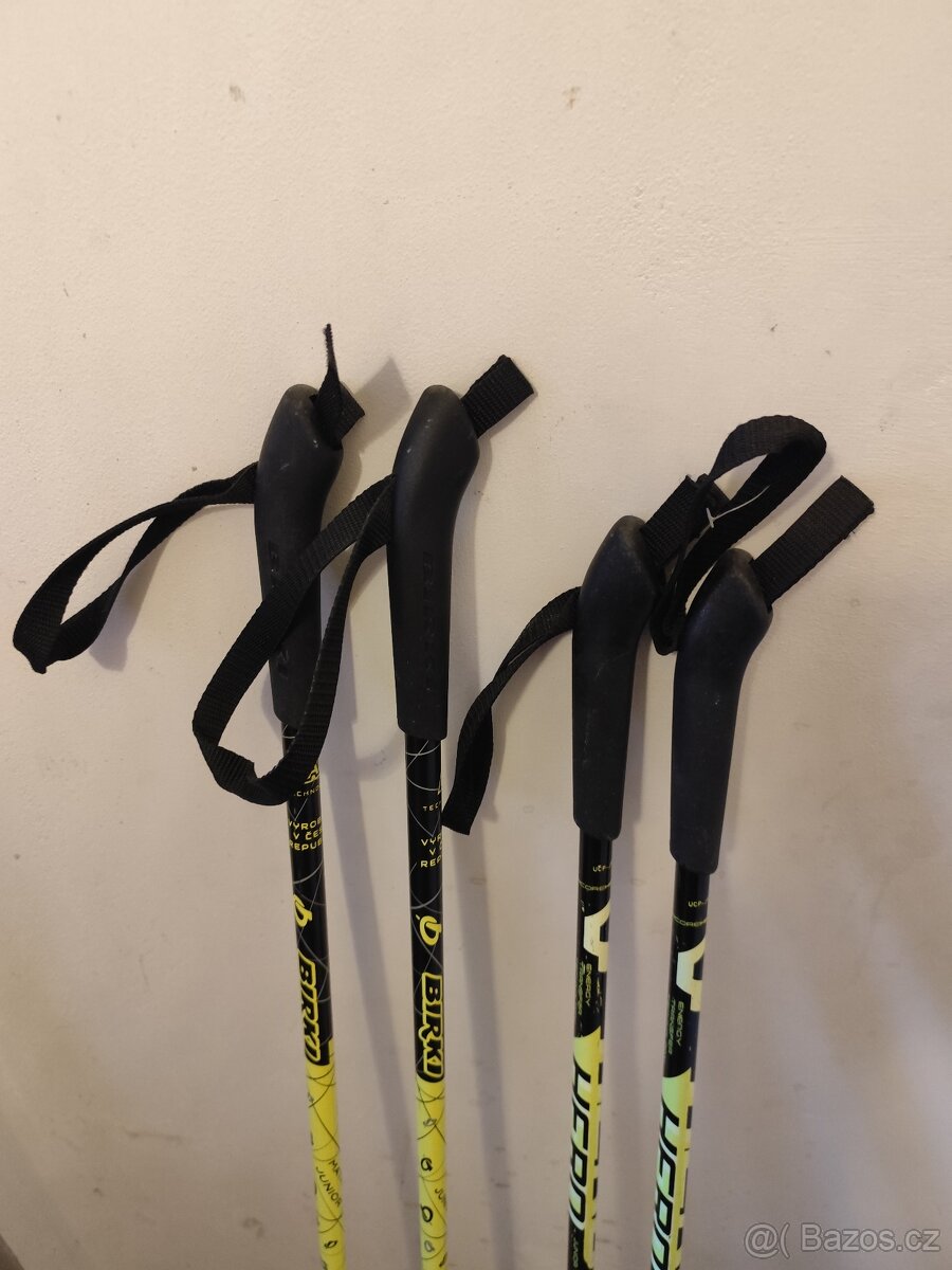 Dětské běžkařské hole, délka 110 a 115cm - 4