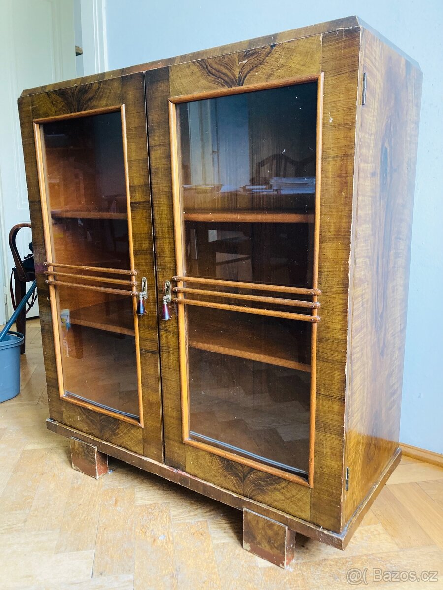 Skříňka starožitná ve sytlu Art deco - 4