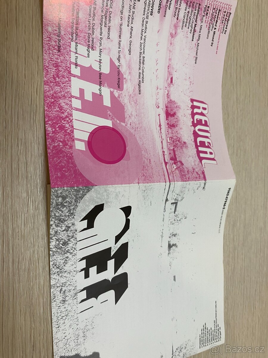 R.E.M.: REVEAL, 2001, 1.PRESS, JEWEL CASE - 4