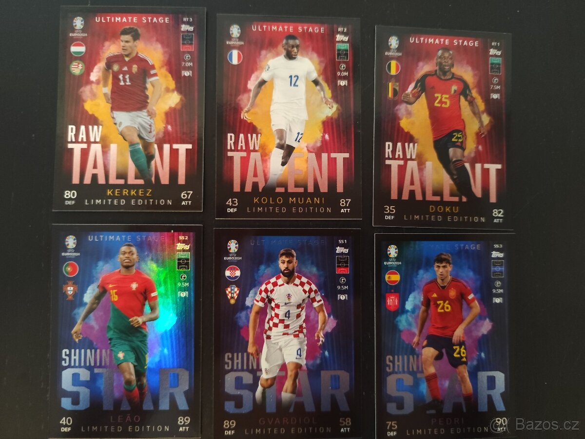 Fotbalové kartičky - Limit Edition Ultimate Stage - 4