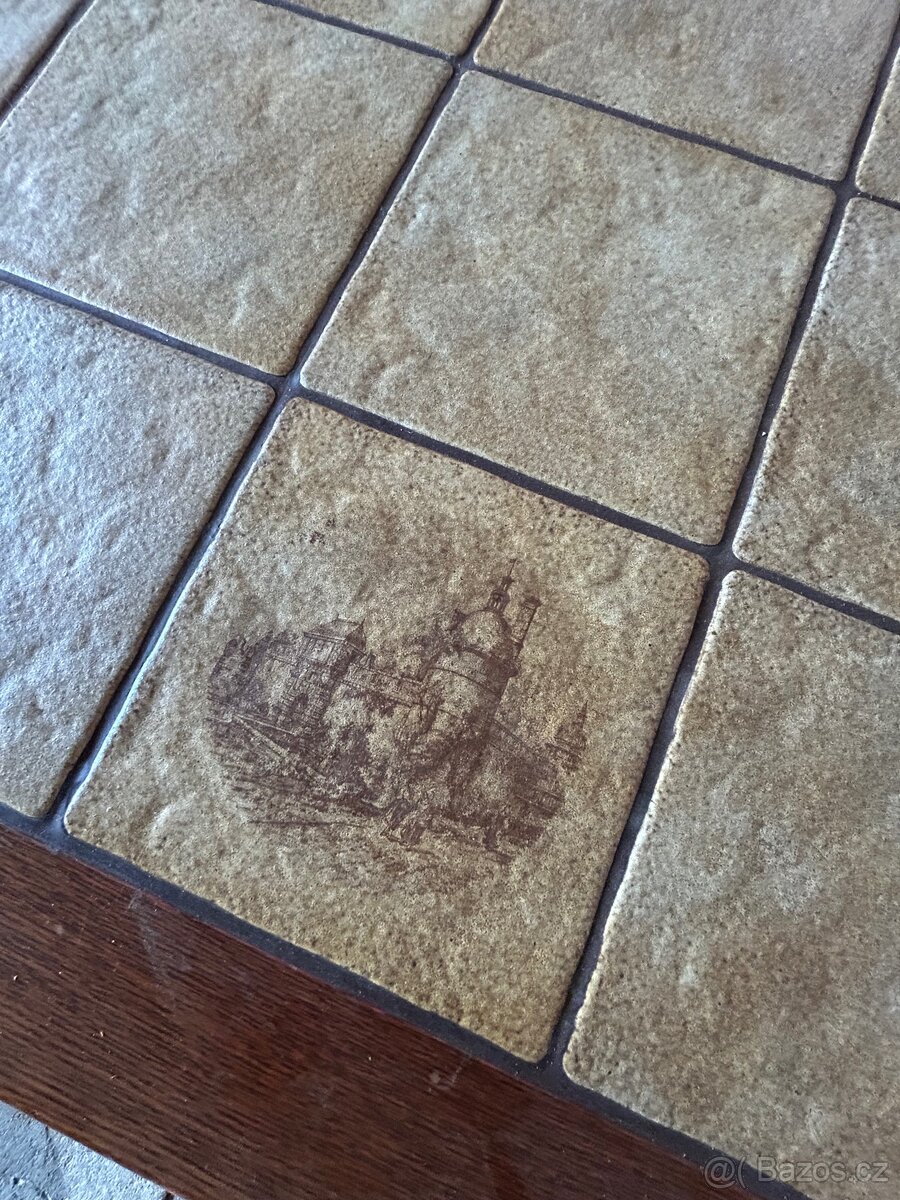 Rustikální konferenční stolek - 4