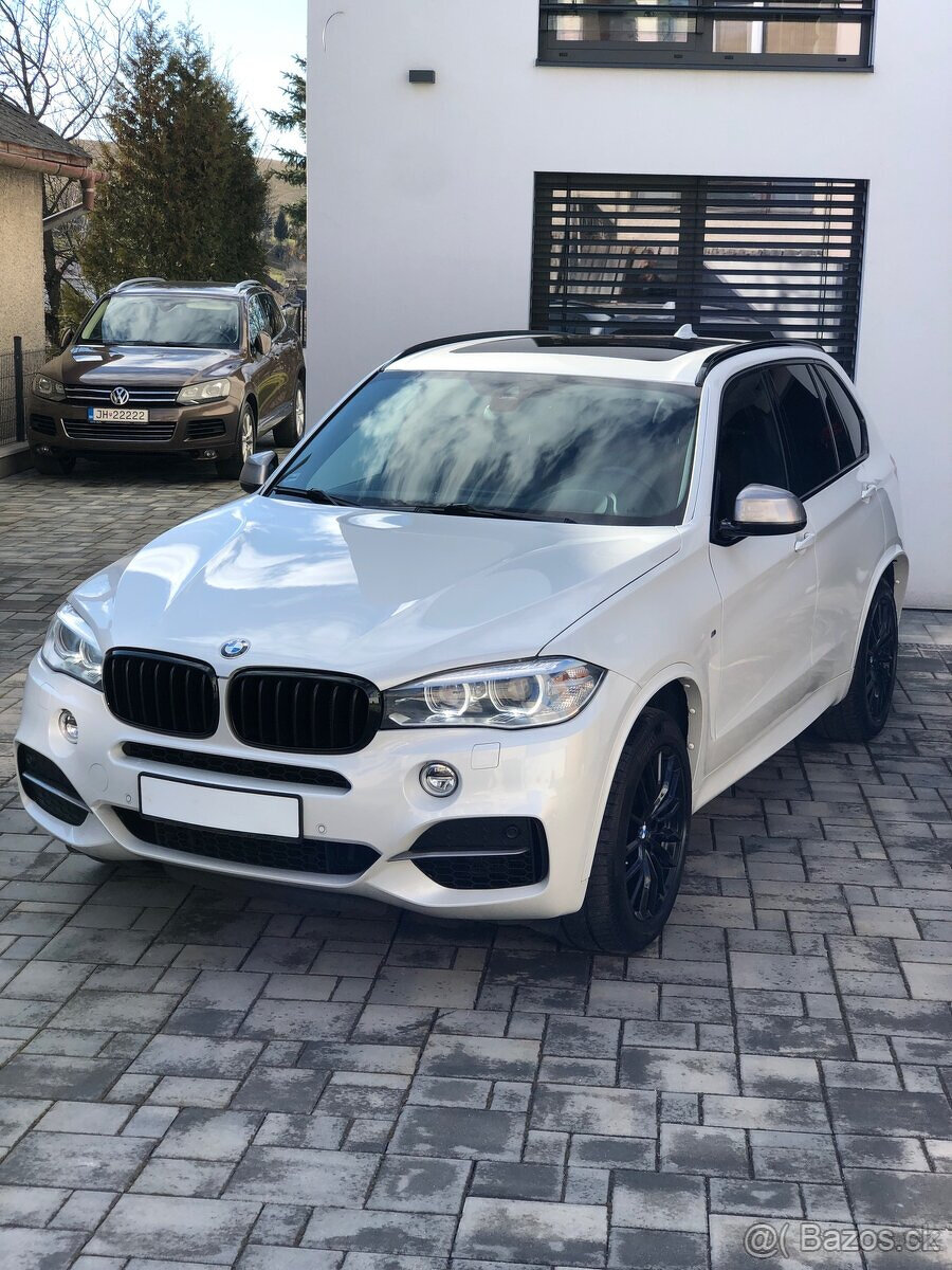 BMW X5 M50d 280kW F15 M Packet 2016, Biela perleť - 4
