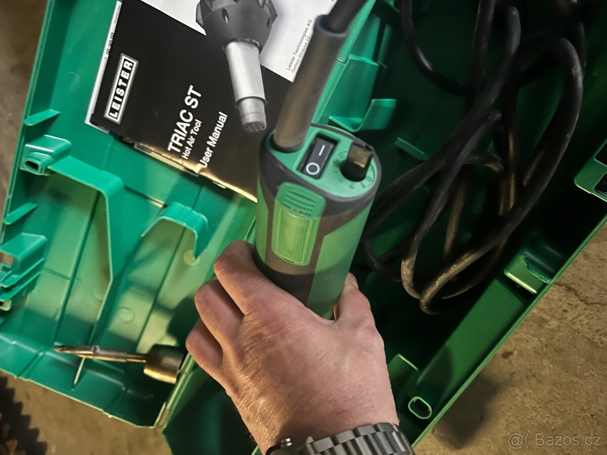 Leister TRIAC ST skoro nový s příslušenstvím - 4
