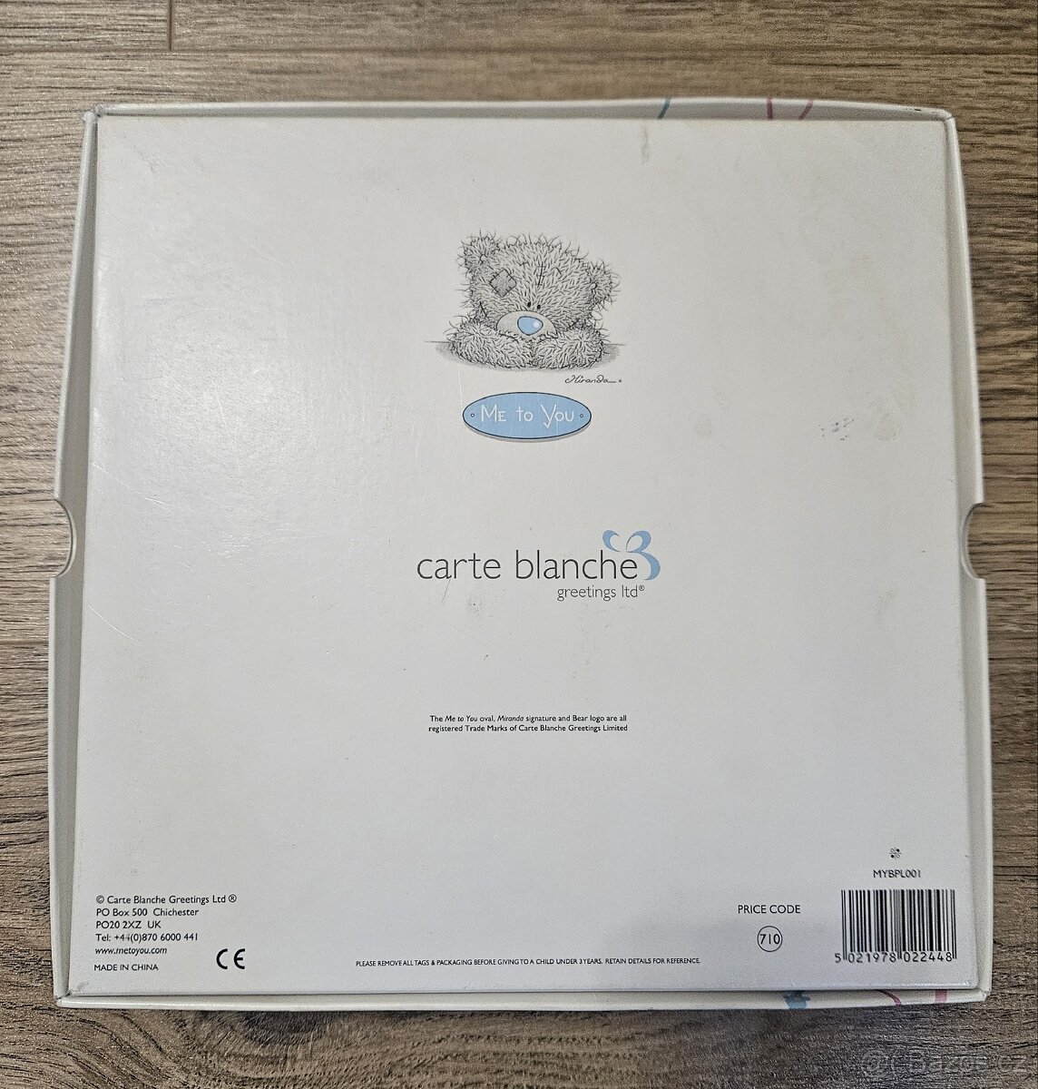 Malinký medvídek Me to you v dárkové krabici pro maminku - 4