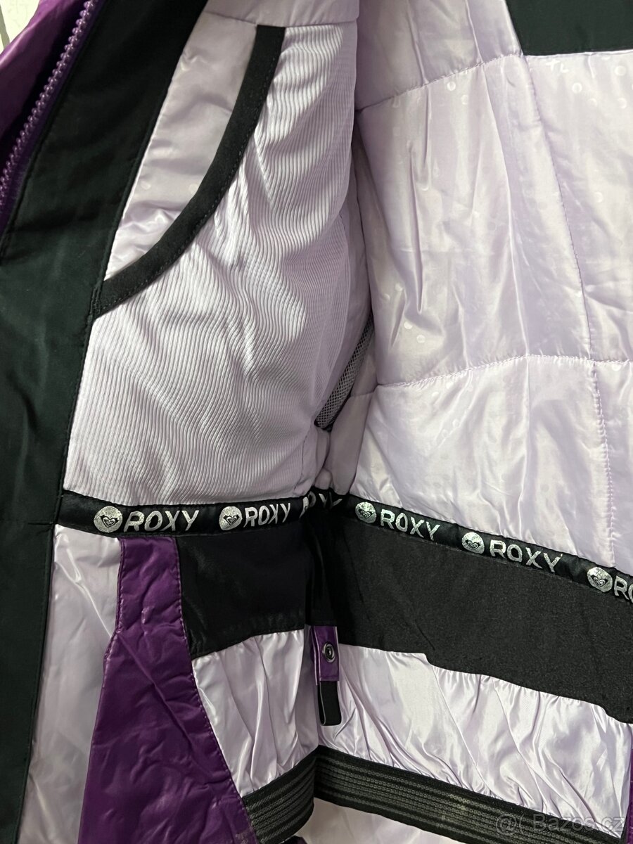 ÚŽASNÁ dámská lyžařská PÉŘOVÁ BUNDA ROXY za SUPER CENU - 4