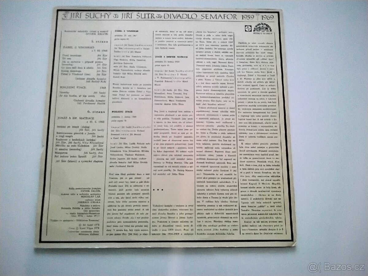 LP Suchý, Šlitr - 4