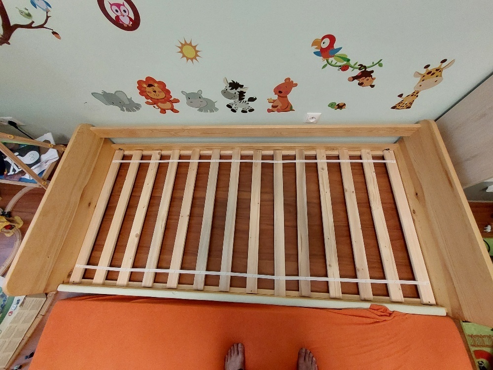 Montessori dřevěná postel Sia bez matrace 200x90cm - 4
