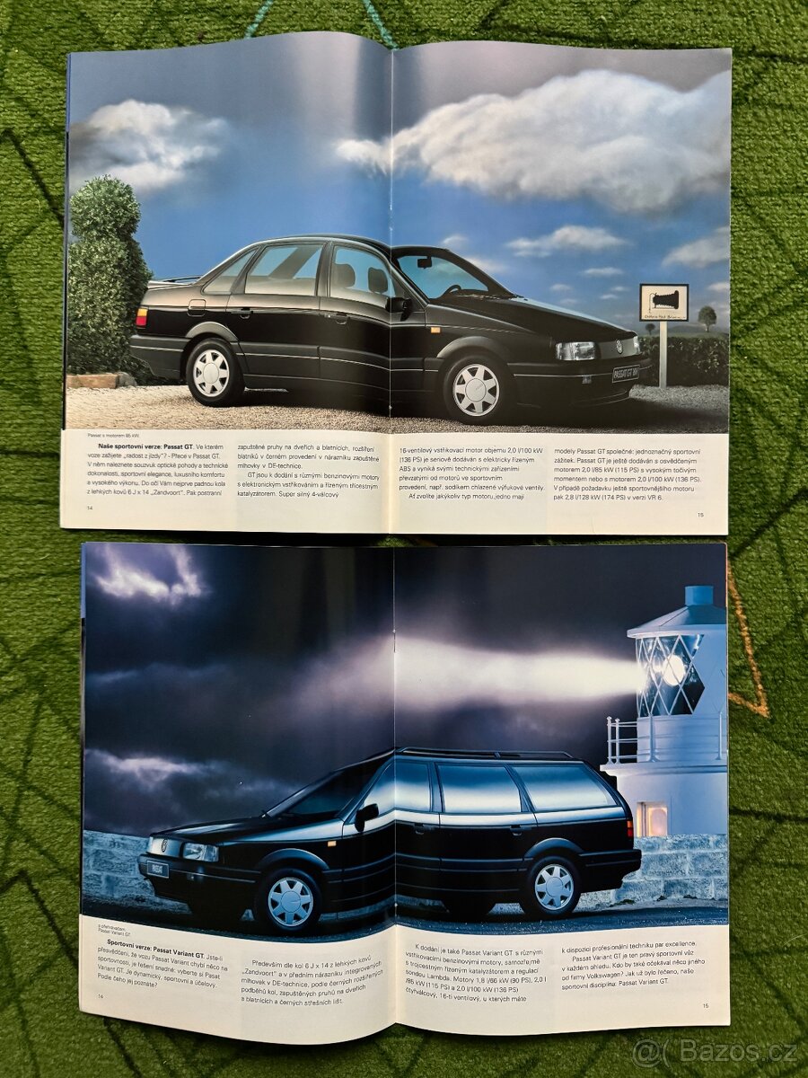 VW Passat prospekty, katalogy, dílenské příručky - 4