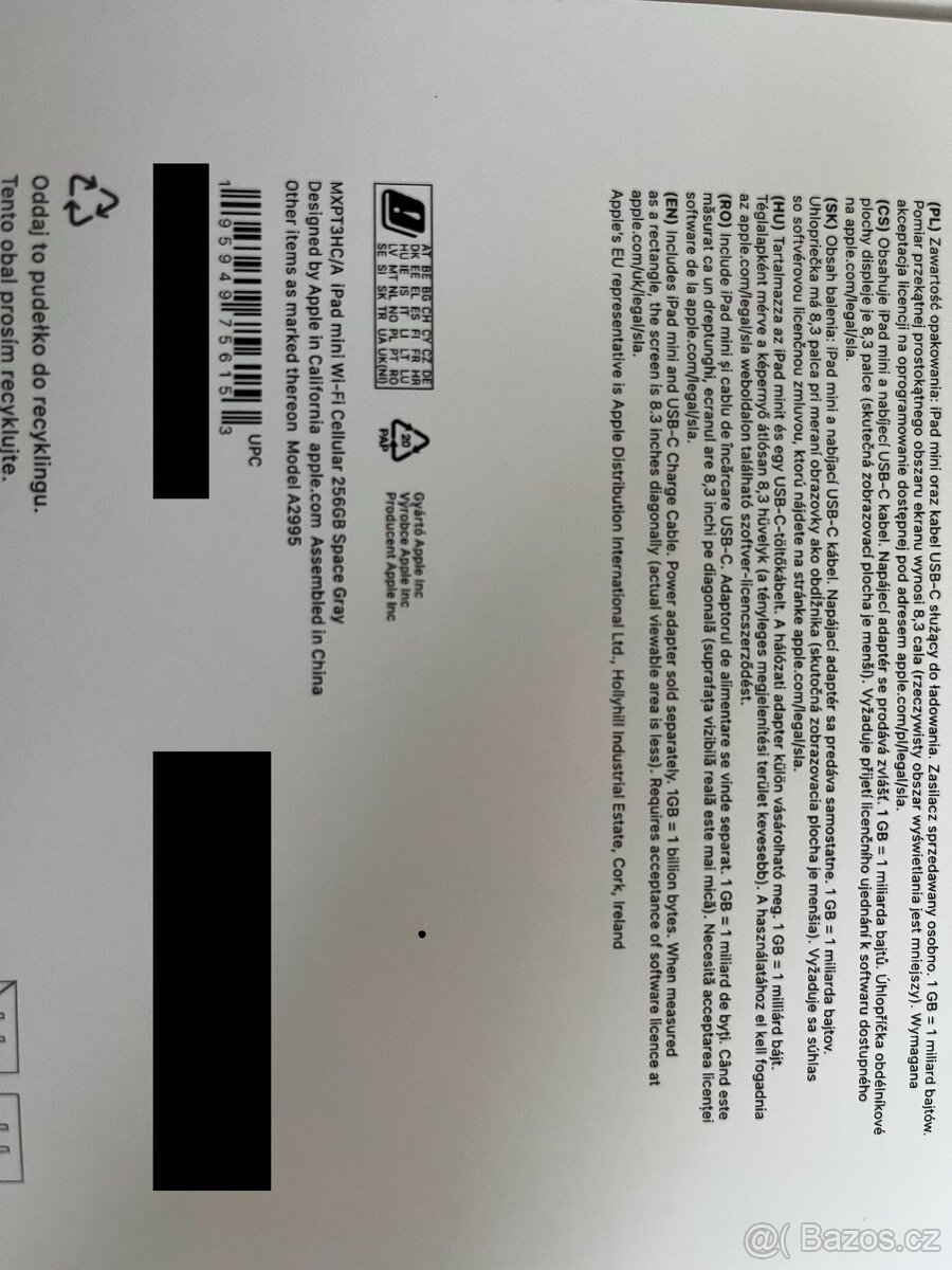 iPad mini (2024) 256GB Wi-Fi + Cellular MXPT3HC/A - 4