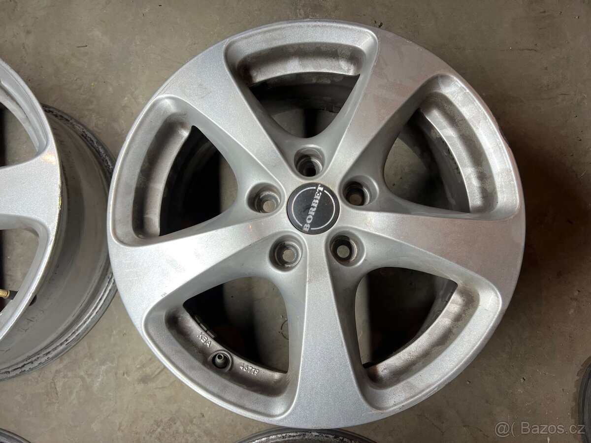 Alu disky Borbet 5x108 r16 - 4