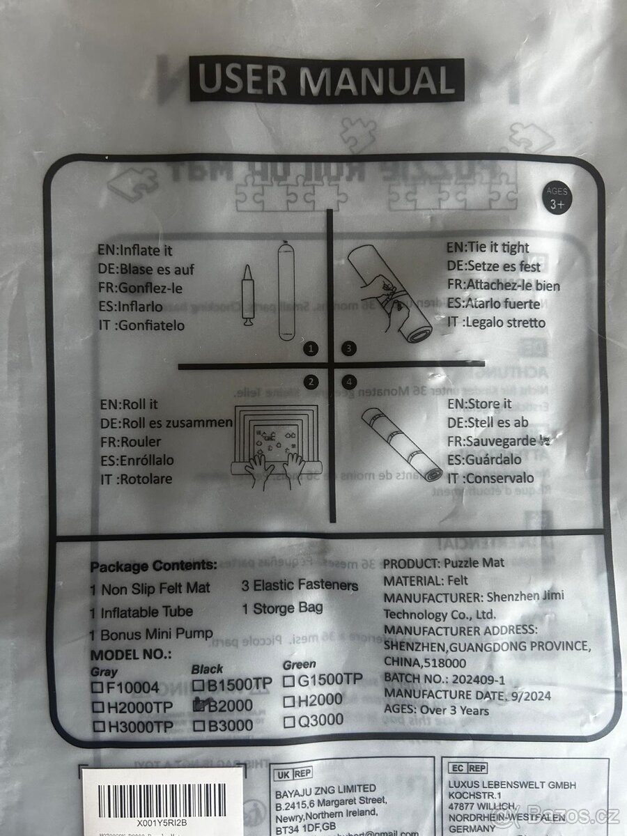 Puzzle podložka - 4