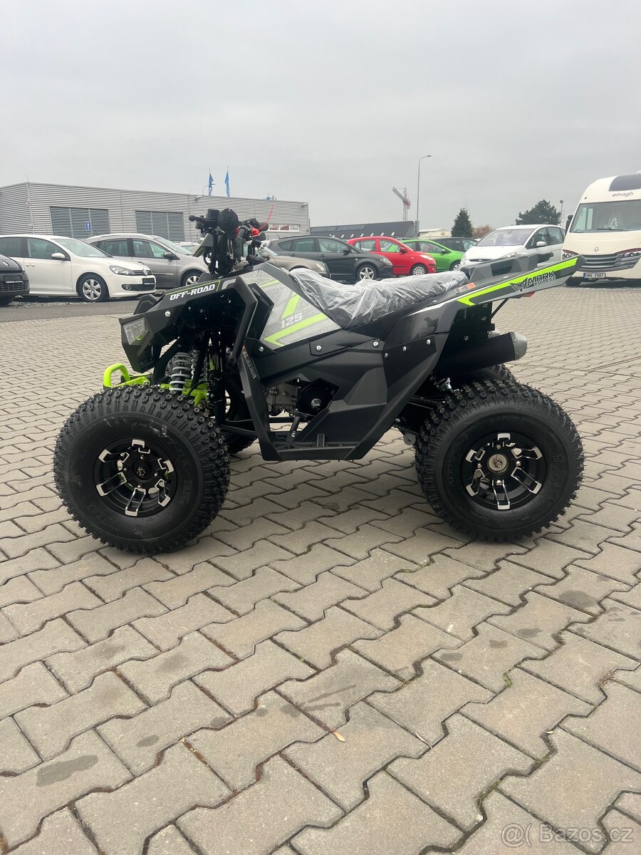 Dětská čtyřkolka FUN 125cc 3G8 - zeleno černá