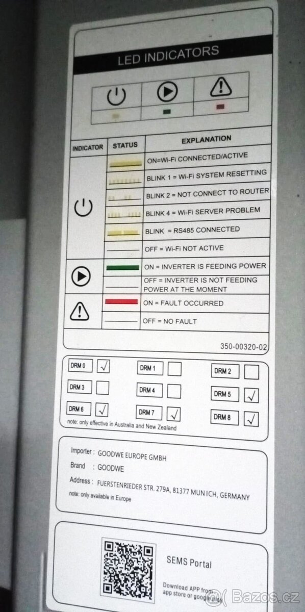 Měnič Goodwe GW4K-DT - 4