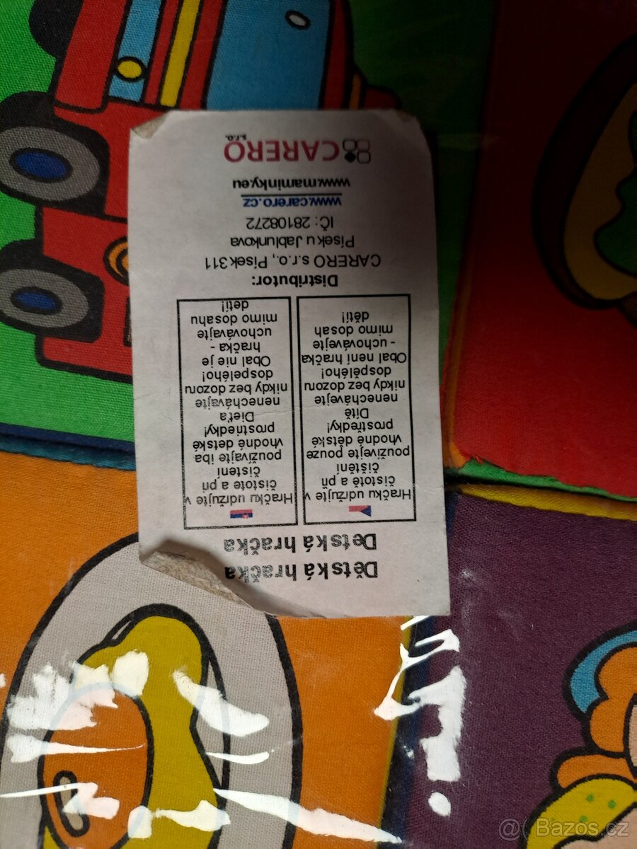 Sada dětských textilních kostek - 4