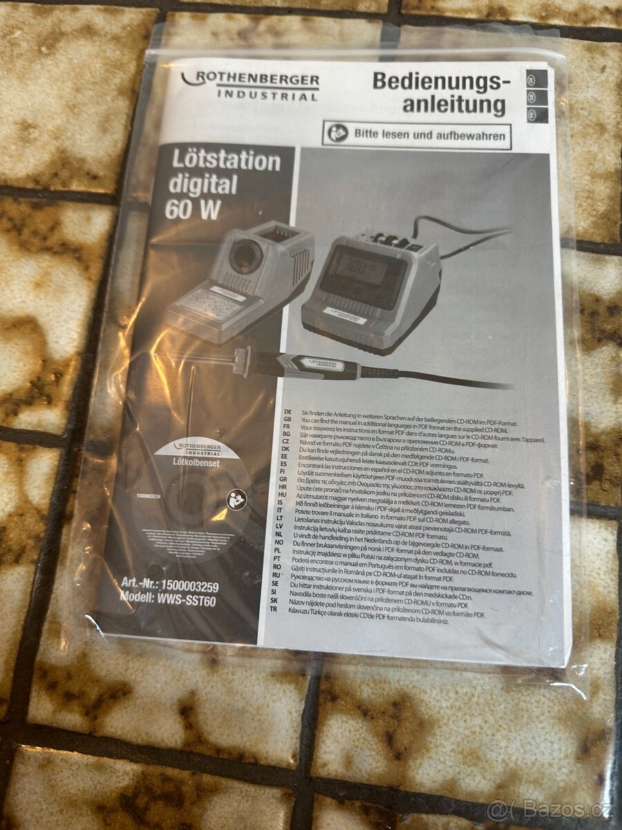 Pájecí stanice Rothenberger Industrial Lötstation Digital 60 - 4