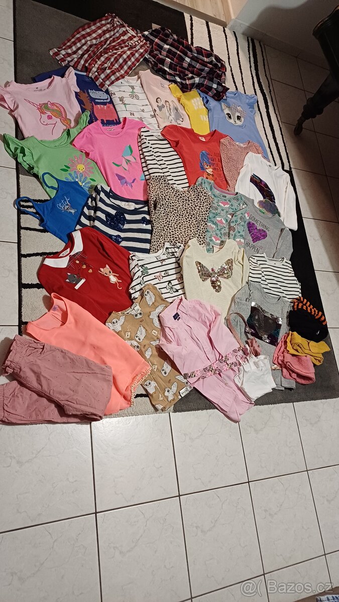Trička krátký, dlouhy rukáv, košile...vel 134 - 4